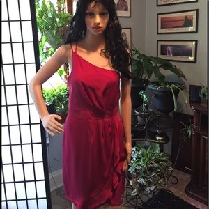 NWT BCBGeneration red berry strap dress 6